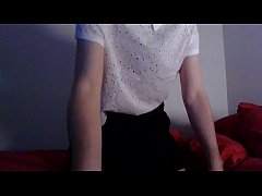  - Secretary sneaking out of the office for some fun