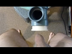  - Vacuum Cleaner Suck and Wank with cum