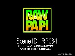  - Latino Gay On His First Bareback