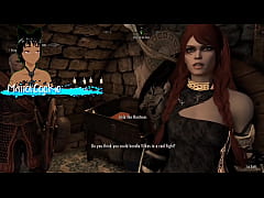  - Skyrim B and L mod - Went to join the companions and fucked Ria and Njada