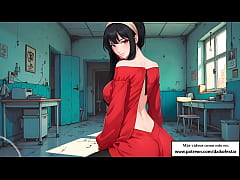  - JOI anal en español. Yor de Spy X Family usará su mejor dildo para follarte.