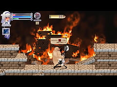  - Pretty girl having sex with men and monsters in bullet requiem hentai / ryona act game