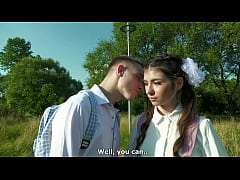  - Very Small 18yo with Body Weight of Only 35 kilograms Fucks in Anal with her Friend VG099