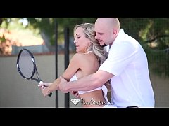  - PureMature After tennis lesson fuck and facial with MILF Brandi Love