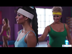  - New Girl In A Lesbian Aerobic Club