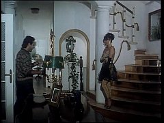  - Gang bang on bed for a malicious young girl