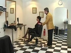  - British Angie George & Vicky Valentine - at the hairdressers
