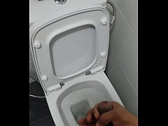  - BBC Masturbation in the Toilet