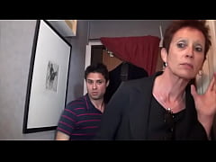  - Horny older slut makes sex tape with young pervert