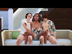  - Having Fun With 2 Guys - DP with Harry & Louis 3d Hentai