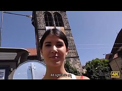  - HUNT4K. Rich guy picked up teen Madelina Dee not afraid of her BF