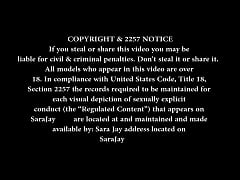  - Hazel Grace Lets Sara Jay Spread Her Ass To Get Dildo Fucked!