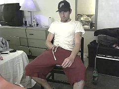  - Jerking off in motel room 216