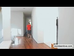  - BF caught stepmom licking his GFs pussy