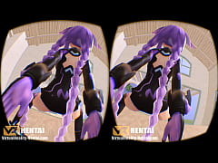  - Hyperdimension Neptunia - Purple Heart in 3D SBS