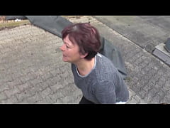  - HAUSFRAU FICKEN - BBW Amateur German granny wife enjoys hardcore sex session