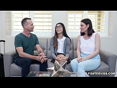  - Harmony Wonder discovered that her new foster step dad is cheating so her foster decided to let her be the new mistress of her husband.