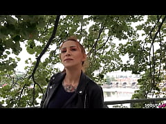  - GERMAN SCOUT - EYE ROLLING ORGASM SEX FOR REDHEAD BITCH NATASHA AT PICKUP