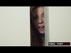  - PURGATORYX Fucking a hot MILF and her tiny stepdaughter (Kenzie Reeves)