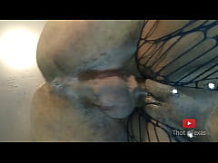  - Tag Team Swinging Sexy Wife Close Up Balls Deep Dick in Ebony Pussy sexy Black with Ass