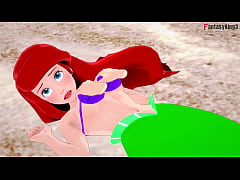  - I found Ariel on the beach ! POV | the little mermaid