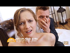  - HUNT4K. Having pregnant wife is great cause she can earn cash with twat