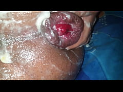  - Self Anal fisting huge gapes anal creampie