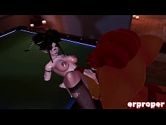  - Vrchat vulpix and his trainer do some special training