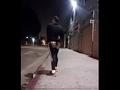  - Gay Latino bubble butt selling my holes in the street