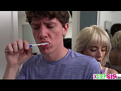  - Sneaky stepsister Jessie Saint loved having a new stepbro with a big dick