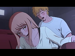  - Chainsaw man, Sex at the cinema | Hentai animation