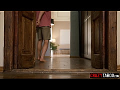  - Petite Asian stepsister Lulu Chu caught stepbro jerking off on his hot MILF stepmom