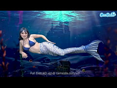  - Mermaid masturbates till she gets even more wet