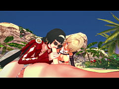  - Zenless Zone Zero - Astra Yao and Evelyn [3D Hentai, 4K 60FPS, Uncensored]