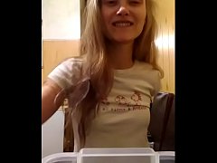  - Young lonely blond masturbate until cum