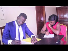  - The real porn in orgasms in Africa of Baltasar and the Prime Minister's wife in the Closed Office