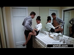  - Intense Bathroom Fuck Between Two Lovers - Raven Bay