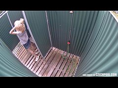  - Young Girl Cought in Public POOL