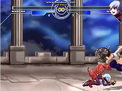  - Yuri with helper and Bulleta vs Darkstalkers girls