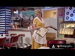  - MOMMY'S GIRL - MILF Serene Siren’s Rough Scissoring & Face Fuck Spark Cute Alexis Tae’s Lesbian Lust