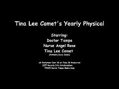  - Tina Lee Comet Gets Embarrassed During Yearly Gyno Exam By Doctor Tampa & Nurse Angel Rose At GirlsGoneGyno Reup