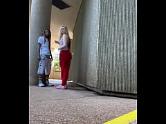  - First time sucking dick outside