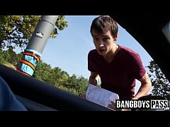  - Mature guy get bareback fucked and facialized by young twink