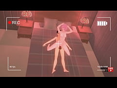  - DanDaDan Hentai - Aira ridding Okarun's dick - Asian Japanese anime manga