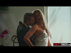  - Horny big ass bride Gizelle Blanco start shamelessly fucking in front of the witnesses!