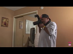  - Lovely black girl turns photoshoot turn into a passionate sex session with blowjobs included