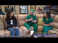  - Become Doctor Tampa As Mara Luv Signs up For Strange Electrical E-Stim & Orgasm Experiments With Aria Nicole From Doctor-Tampa.com!