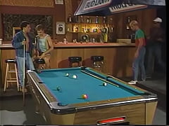  - Fair-haired hunk barkeeper Butch Taylor and his boyfriend Gino Colbert like to suck each others dicks and perfom rimjob on the pool table when all bar visitors went Home