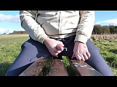  - Quick Wank On The Bench In The Cool Wind