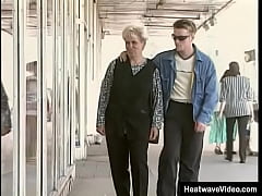  - Young boy fucks the ass this old harlot